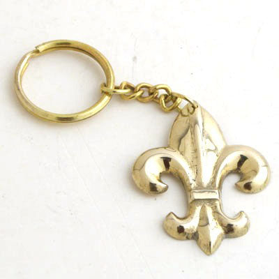 Fleur De Lis Keyring - Set of 12