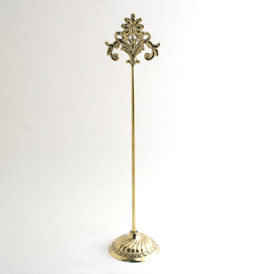 Brass Table Number Holder - Set of 2