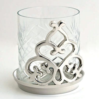 Nickel Base With Glass - Set of 3