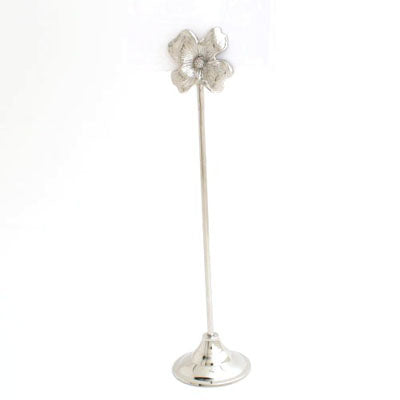 Nickel Dogwood Table Number Holder - Set of 3