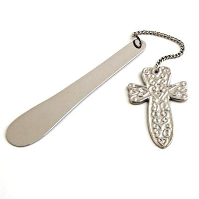 Nickel Cross Bookmark - Set of 4