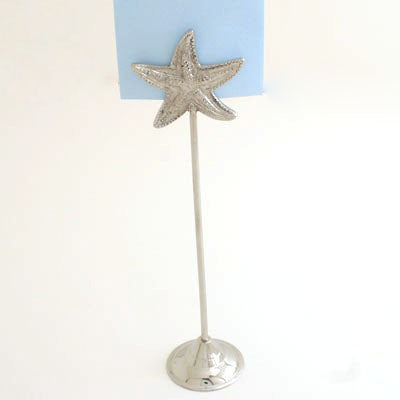 Nickel Starfish Table # - Set of 4