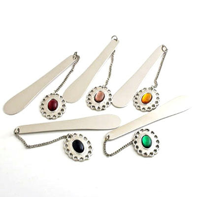 Nickel Bookmark Asst - Set of 6