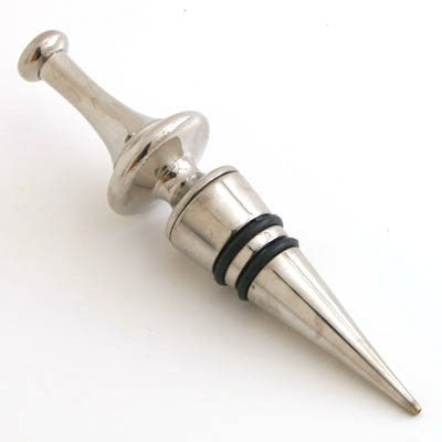 Nickel Bottle Stopper - Set of 3