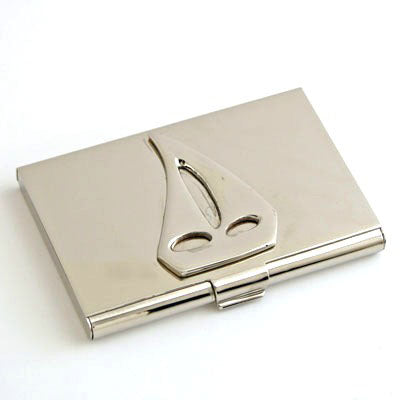 Nickel Credit Card Box - Set of 2