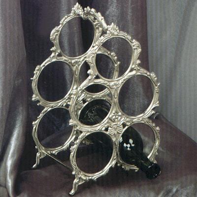 Nickel Wine Rack