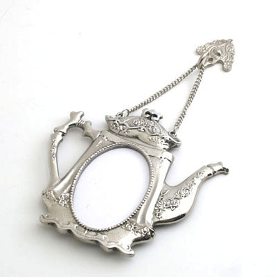 Nickel Teapot Frame - Set of 3