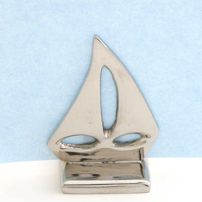 Nickel Boat Place Card - Set of 4