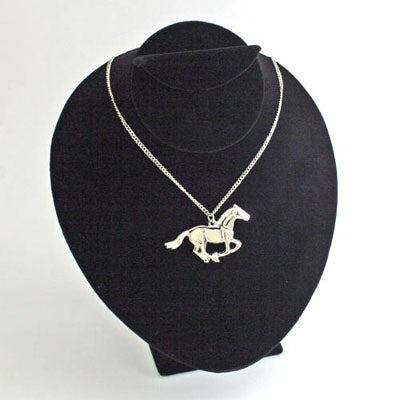 Nickel Horse Pendant - Set of 6