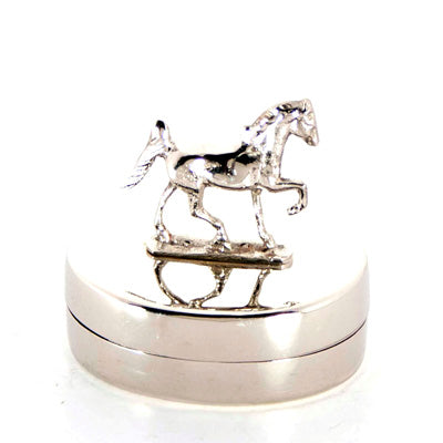 Nickel Horse On Box