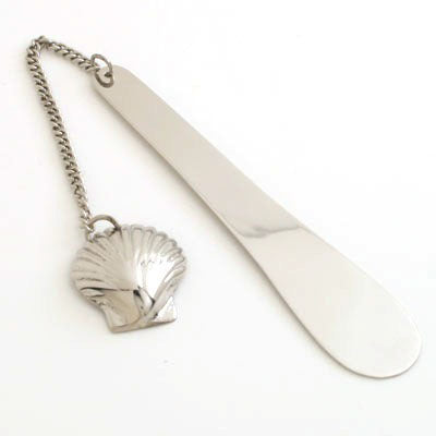 Nickel Shell Bookmark - Set of 4