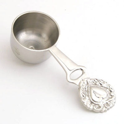 Nickel Heart Scooper - Set of 3