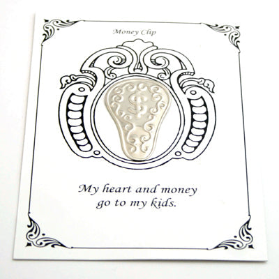 Card With Money Clip - Set of 12