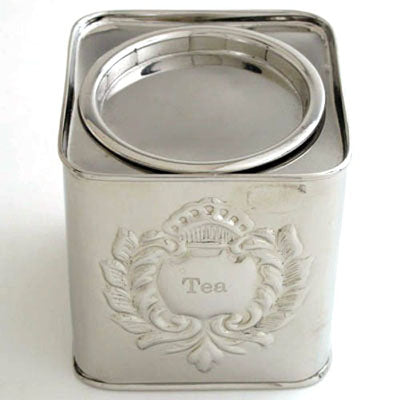 Nickel Tea Canister