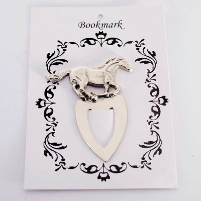 Nickel Horse Bookmark - Set of 6