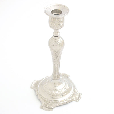 Nickel 9" Candlestick - Set of 2