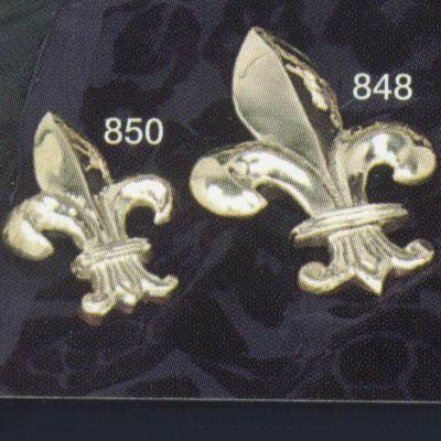 Fleur De Lis Ornament - Set of 12